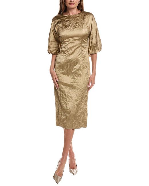 Lafayette 148 New York Natural Dolman Dress