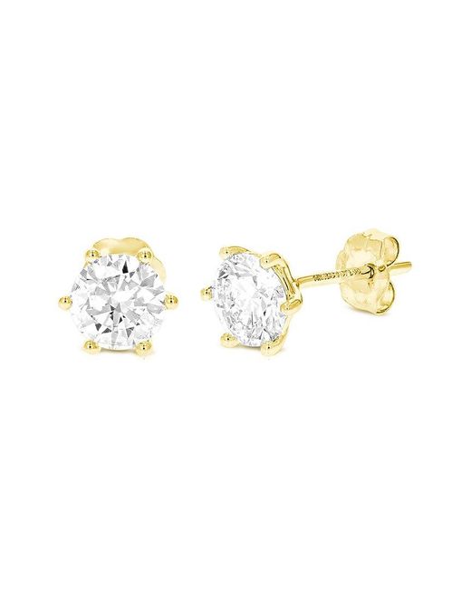 Amairah Metallic 14K 3.00 Ct. Tw. Lab-Grown Diamond Stud Earring