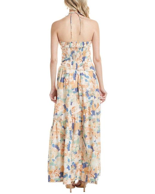 Astr White Linnea Maxi Dress