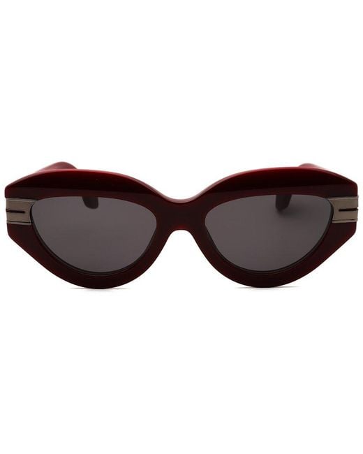 Palm Angels Brown Miracle2507 53Mm Sunglasses