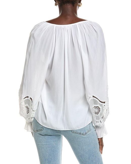 Ramy Brook White Irina Top