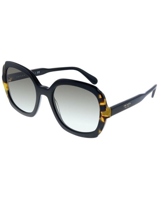 Prada Black Pr16us 54mm Sunglasses