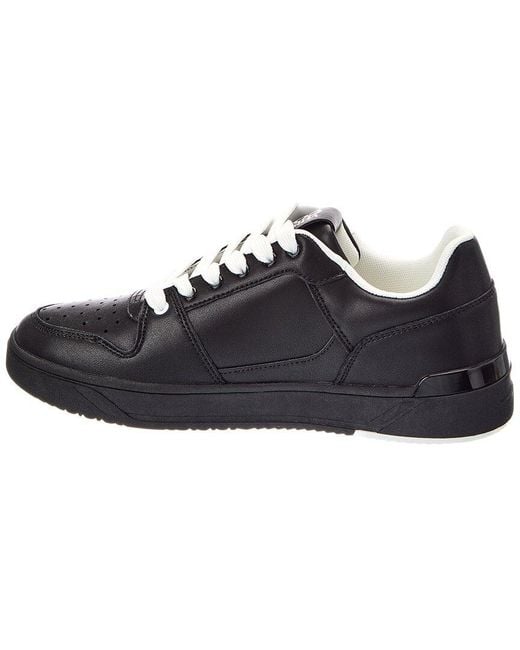 Versace Jeans Couture Black Leather Sneaker for men