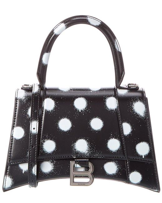 graphic top handle shoulder bag