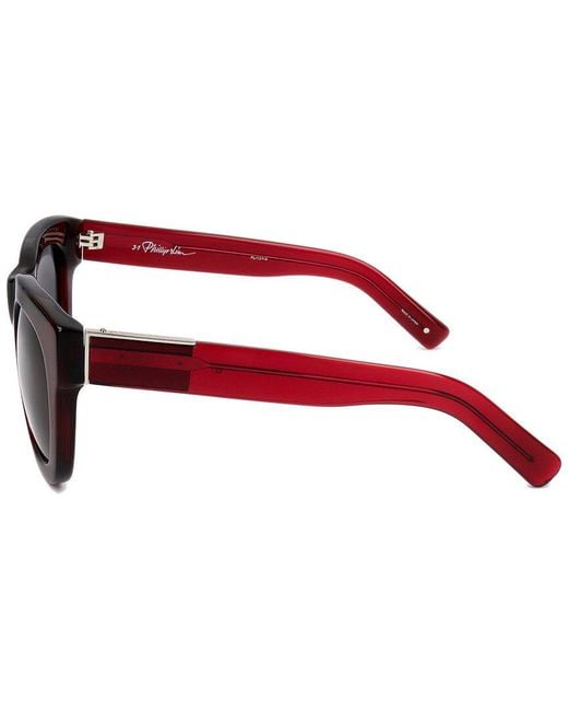 Linda Farrow Red Pl159 51mm Sunglasses for men