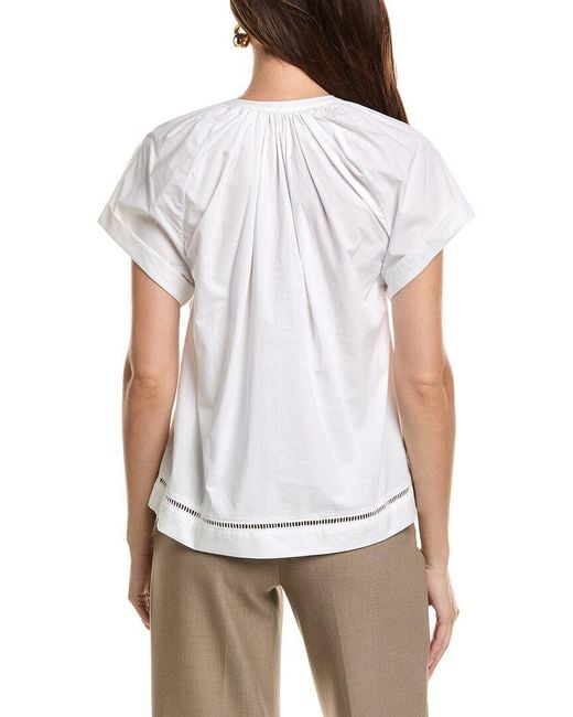 Officine Generale White Officine Generale Nolwenn Top