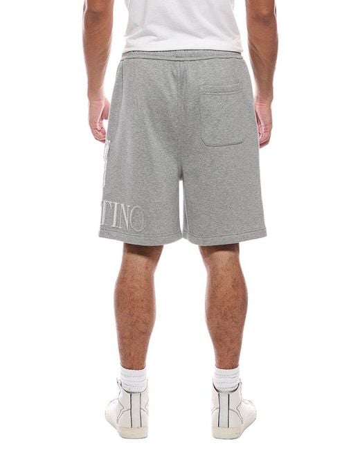 Valentino Gray Lounge Short for men