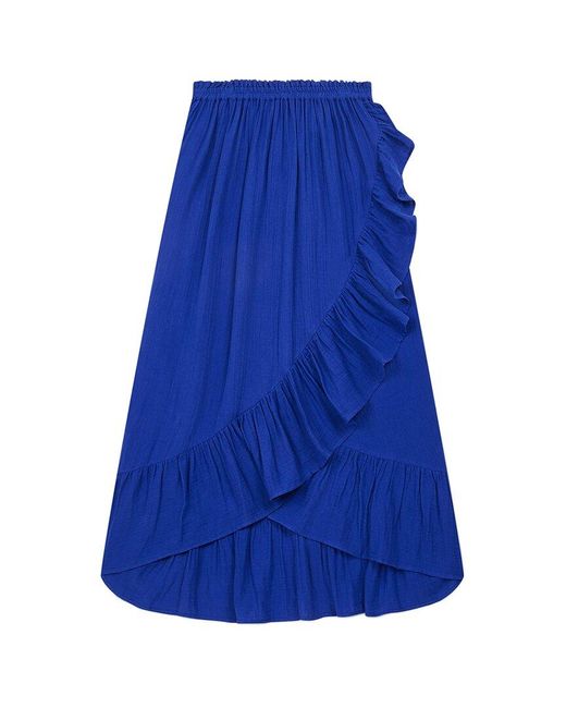 Bonton Blue Skirt