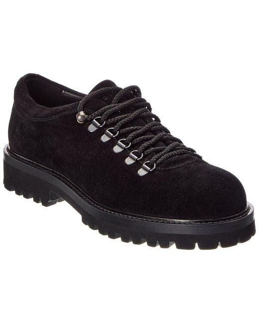 Harry's Of London Black Hobart Suede Oxford for men