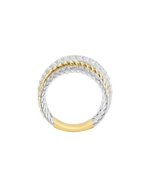 Effy Fine Jewelry White 14K 1.50 Ct. Tw. Lab-Grown Diamond Ring