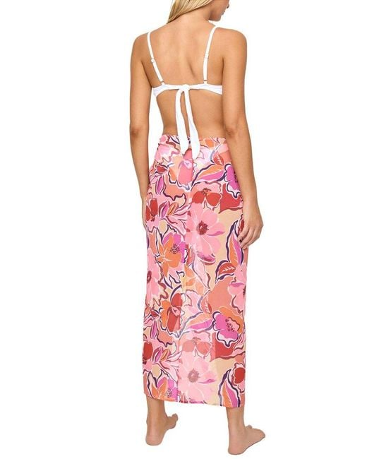 LSPACE Red Portela Sarong