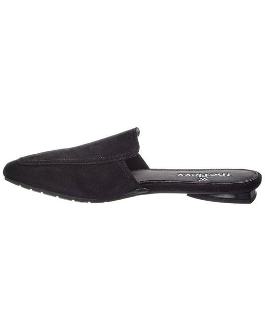 The Flexx Blue Giudetta Suede Flat
