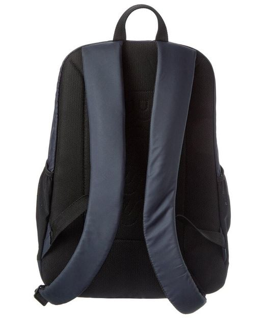 Boss Blue Stormy Canvas Backpack for men