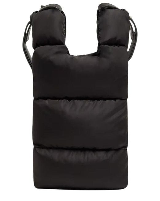 Moncler Black Legere Small Water-Repellent Crossbody Bag