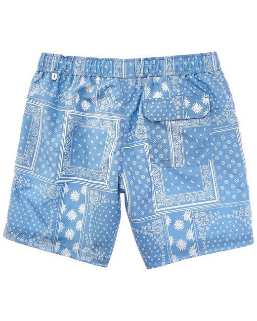 Blue Wave Blue Swim Short for men