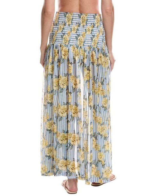 Hutch Yellow Rivi Cover-Up Skirt