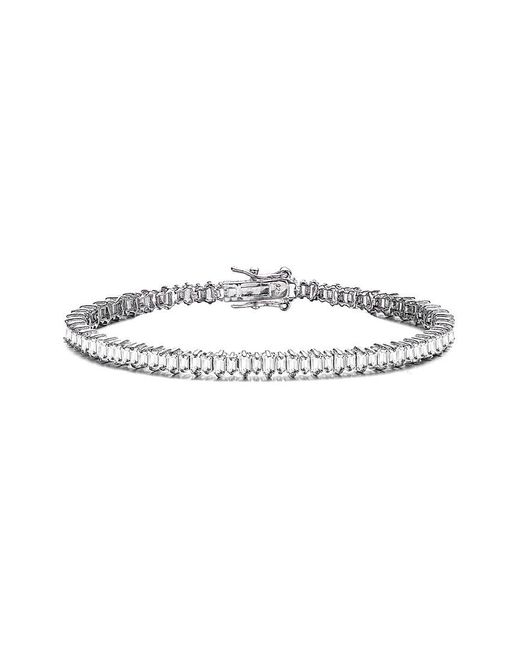 Rachel Glauber White Silver Bracelet
