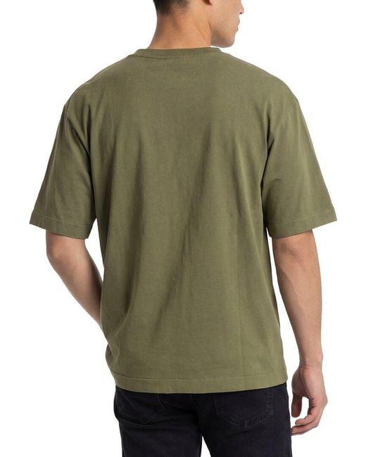 Off-White c/o Virgil Abloh Green Off- Virgil Big Bookish Skate T-Shirt for men