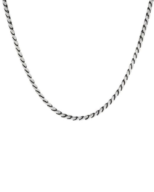 Samuel B. Metallic Necklace for men