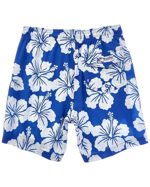 Trunks Surf & Swim Blue Sano Swim Trunk for men