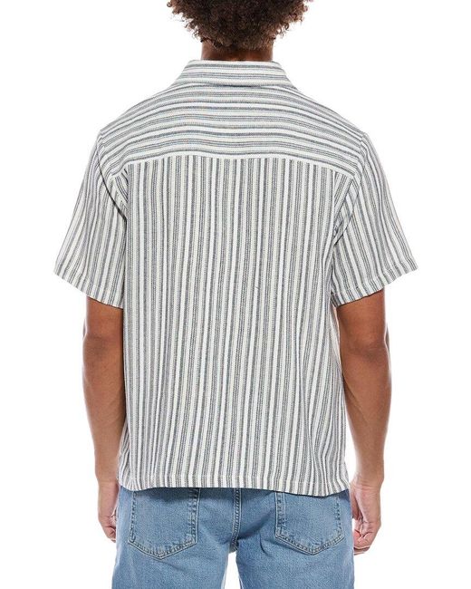 Sovereign Code Gray Stripe Shirt for men