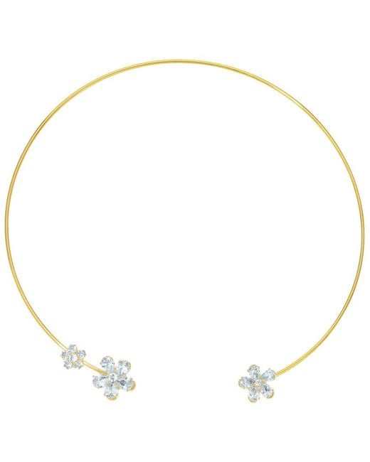 Eye Candy LA Natural Lyric Choker Collar Necklace