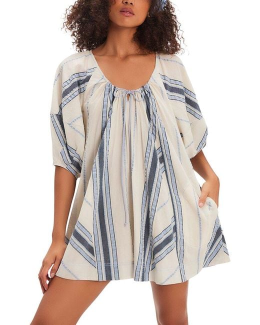 Free People Blue Bop Around Dress