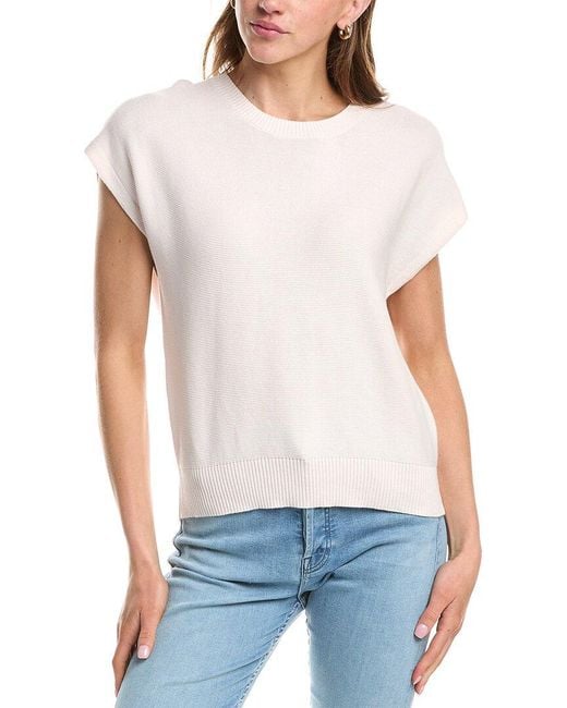 Design History White Dolman Pullover