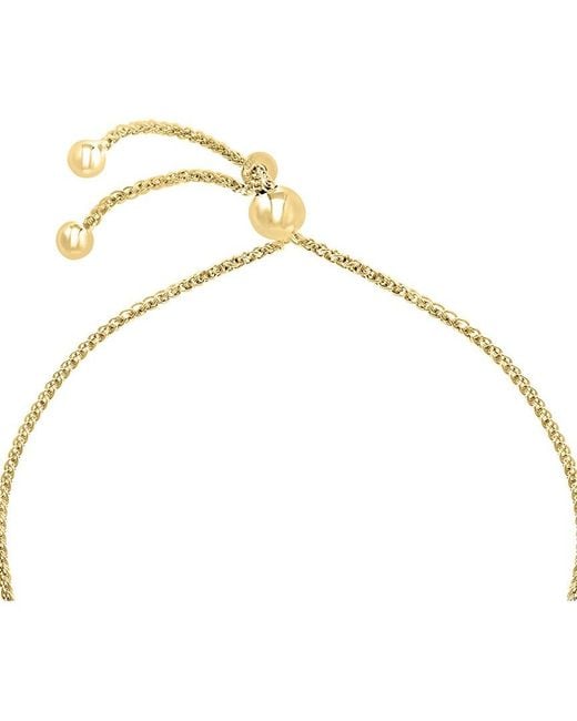 Effy Fine Jewelry Metallic 0.09 Ct. Tw. Diamond Bracelet