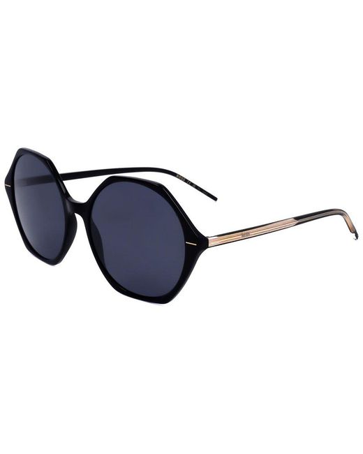 Boss Blue Boss1585 56Mm Sunglasses