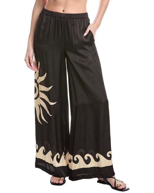 WeWoreWhat Black Beach Pant