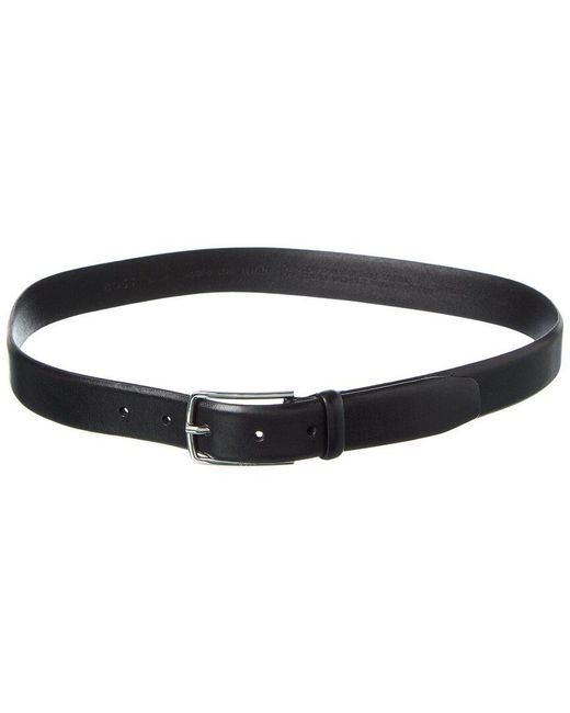 Boss Black Chuck-O Leather Belt for men