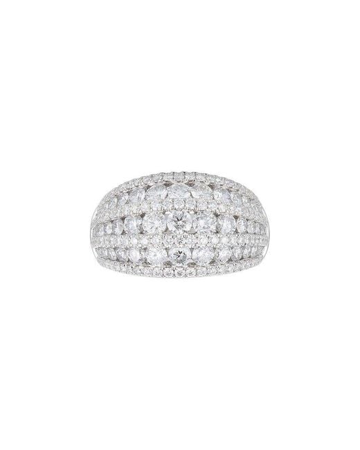 Gregg Ruth White 18K 2.99 Ct. Tw. Diamond Ring