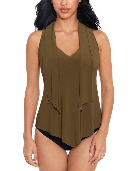 Magicsuitr Green Izzy Tankini