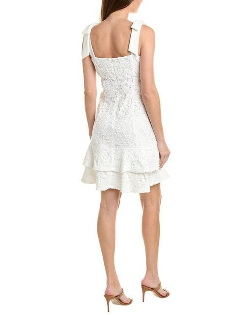 Julia Jordan White Lace Mini Dress
