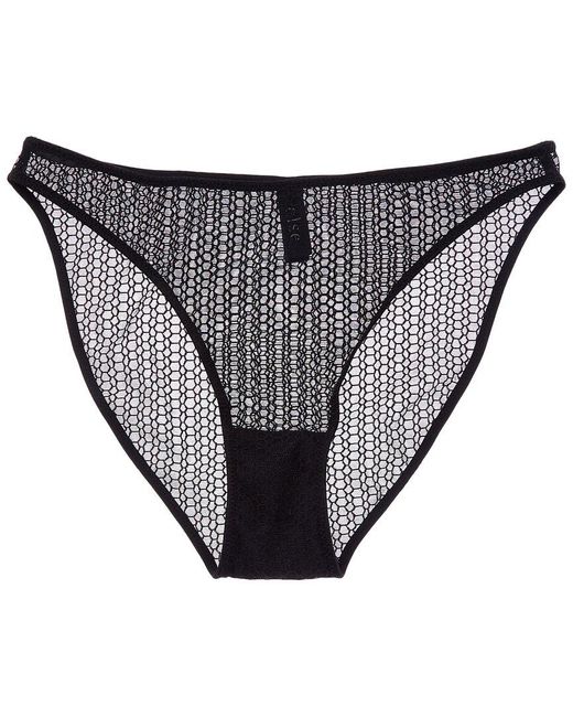 Else Gray Honeycomb Brief