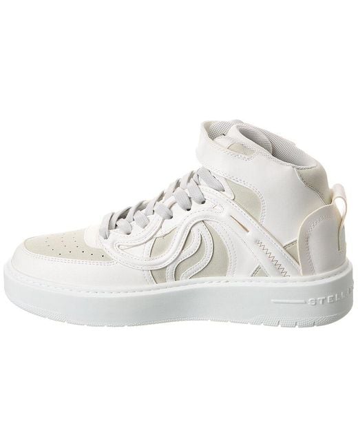 Stella McCartney White S-Wave 2 Sneaker
