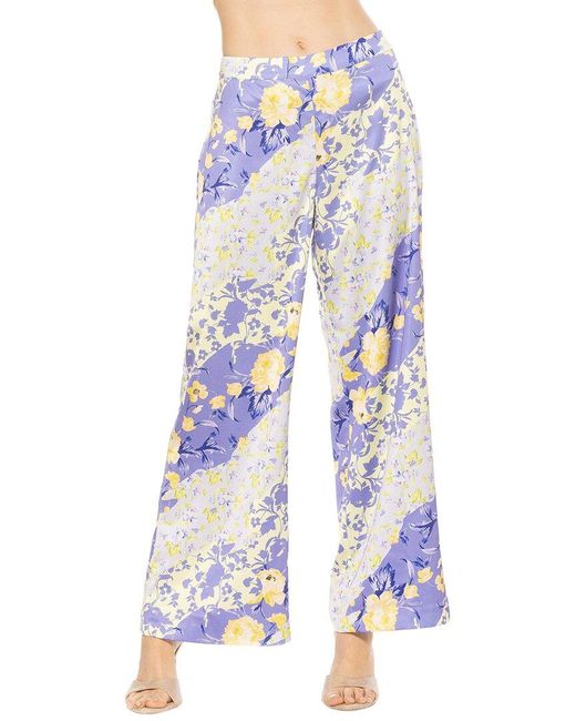 Alexia Admor Blue Cerise Pants