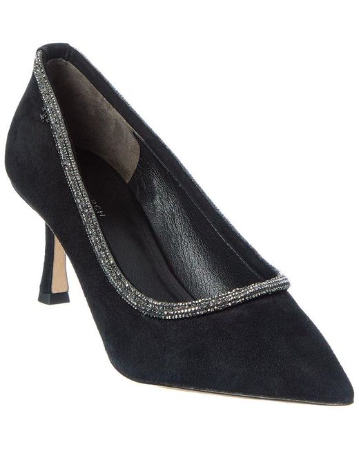 Tory Burch Black Suede Pump