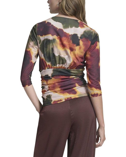 DKNY Multicolor Knit Top