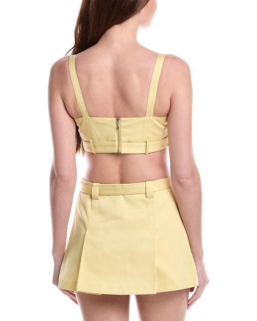 Alexis Yellow Veri Top