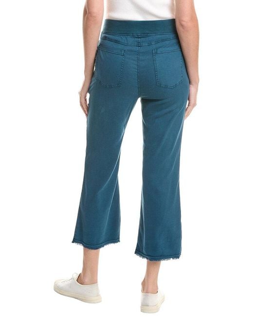 XCVI Blue Lorilei Twill Pant