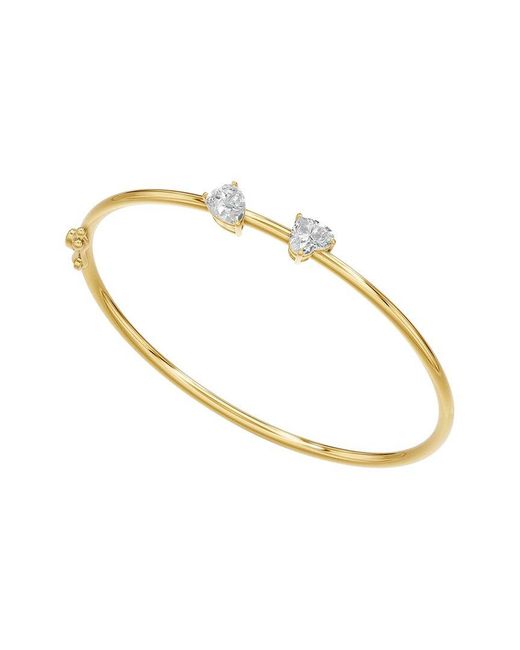 Lab Grown Diamonds Metallic 14K 2.00 Ct. Tw. Lab-Grown Diamond Bracelet
