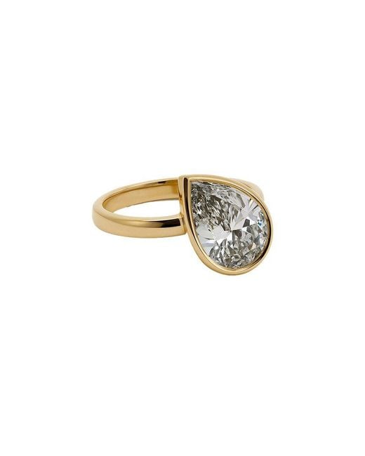 Prince Diamond & Jewelry White 14K 3.08 Ct. Tw. Lab-Grown Diamond Solitaire Ring