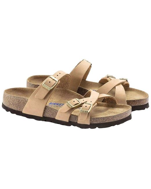Birkenstock Natural Franca Leather Sandal