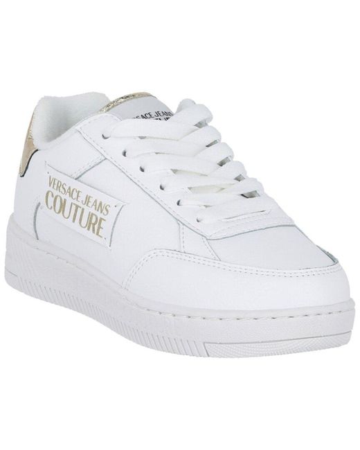Versace Jeans Couture Meyssa Leather Sneaker in White Lyst