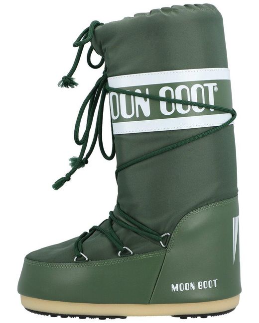 Moon Boot Green Icon Boot