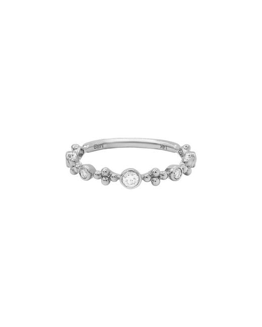 Diana M White Fine Jewelry 14k 0.17 Ct. Tw. Diamond Half-eternity Ring