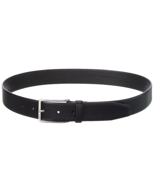 Boss Black Erman-L Leather Belt for men