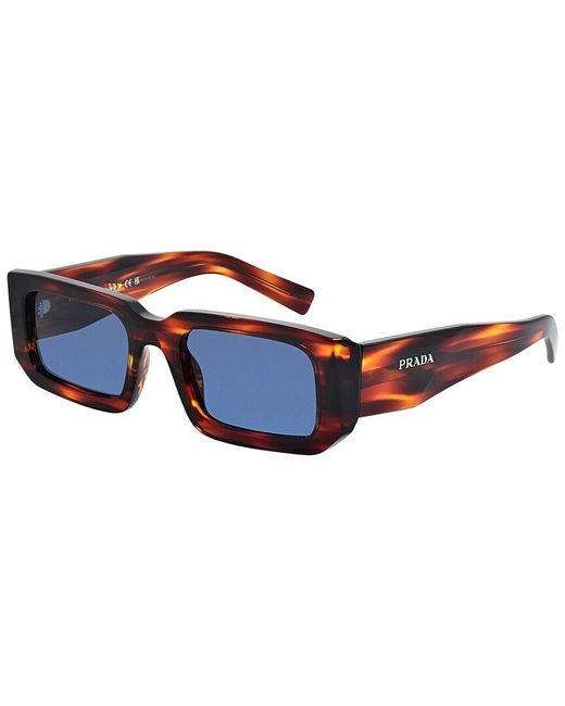 Prada Blue Pr06Ys 53 53Mm Sunglasses for men